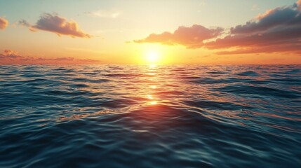 Fototapeta premium Sunset on the Sea