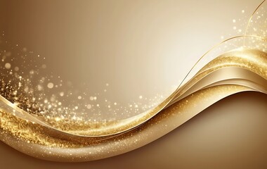 Abstract golden wave background with copy space. abstract orange background. Perfect for premium banners, website headers, packaging design, luxury branding, and digital wallpapers.