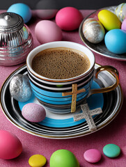 easter coffee religious sweet Coffee Social Post Graphic