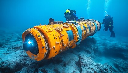 Underwater Exploration, Dive Team, Ocean