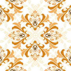 Geometric, ethnic oriental ikat seamless pattern treditional Design for background, carpet wallpaper, clothing, wrapping, batik, fabric, Vector illustration, embroidery style.  
