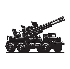 Asphalt Roller silhouette vector illustration
