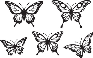 Butterfly Silhouette Vector | Elegant SVG Clipart for Cricut & Craft Projects

Butterfly SVG Bundle | Printable Vector Silhouettes for DIY & Design Use

Flying Butterfly Vector Art | Beautiful Nature-