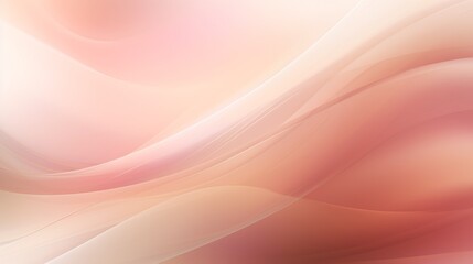 Fototapeta premium Soft pastel abstraction with flowing curves and gentle hues capturing a serene and calm atmosphere