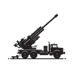 Asphalt Roller silhouette vector illustration
