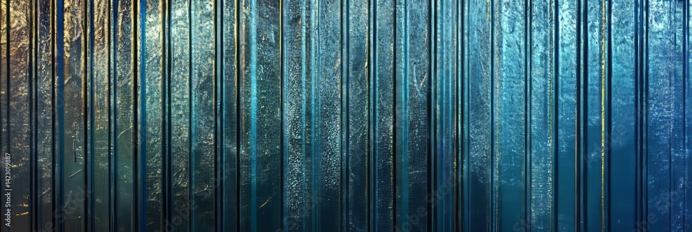 Poster abstract layered texture with vibrant colors creating a calming visual effect in a contemporary sett