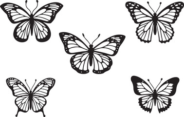 Butterfly Silhouette Vector | Elegant SVG Clipart for Cricut & Craft Projects

Butterfly SVG Bundle | Printable Vector Silhouettes for DIY & Design Use

Flying Butterfly Vector Art | Beautiful Nature-