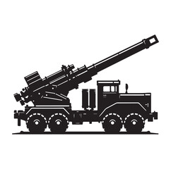Asphalt Roller silhouette vector illustration
