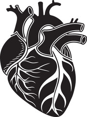 Human Heart icon design, vector.