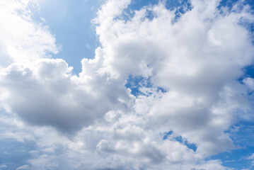 Obraz premium clear blue sky background,clouds with background. 