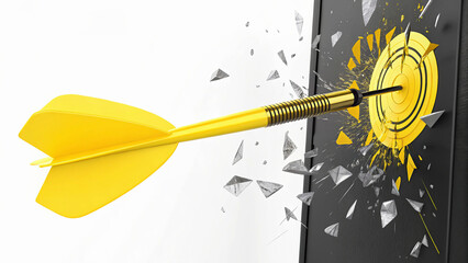 Bullseye, Hit your mark with precision. Concept Success.

