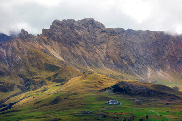 Dolomites Alpe di Siusi, Italy landscape