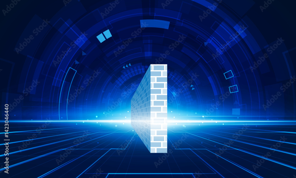 Poster abstract wall open light of technology background hitech communication concept innovation background