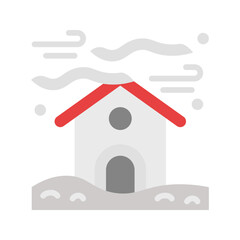 Cold Wave icon vector image. Suitable for mobile apps, web apps and print media.