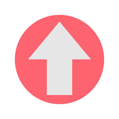 Direction icon vector image. Suitable for mobile apps, web apps and print media.