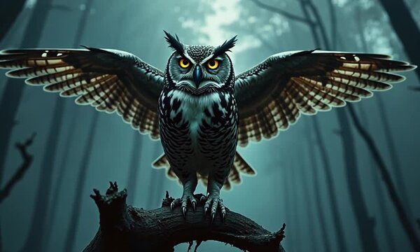 From the Canopy Above Fear and Majesty Merge in the Shape of Wings