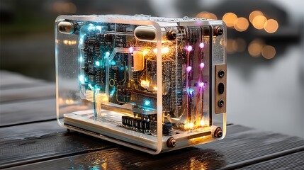Transparent Tech Box by Lakeside