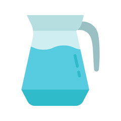 Jug icon vector image. Suitable for mobile apps, web apps and print media.