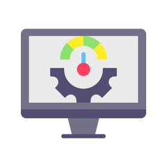 Performance icon vector image. Suitable for mobile apps, web apps and print media.