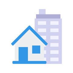 Property icon vector image. Suitable for mobile apps, web apps and print media.