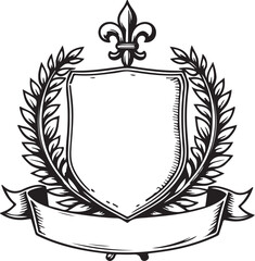 Royal Crest & Shield Vector Bundle
