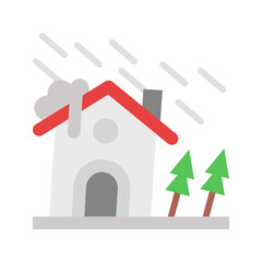 Snow icon vector image. Suitable for mobile apps, web apps and print media.