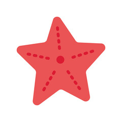Starfish icon vector image. Suitable for mobile apps, web apps and print media.