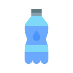 Fototapeta premium Water Bottle icon vector image. Suitable for mobile apps, web apps and print media.