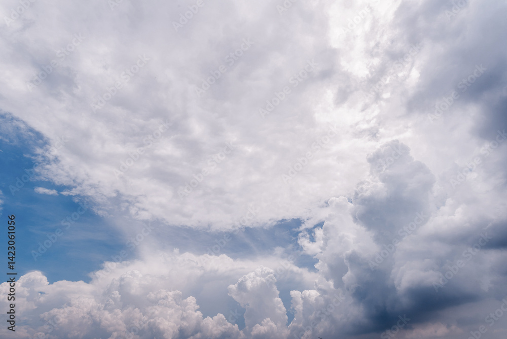 Canvas Prints dark storm clouds with background,dark clouds before a thunder-storm.