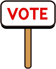 Vote Sign