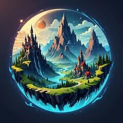 vector illustration of a christmas tree