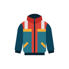 Windbreaker Jacket isolated on transparent background © Firoza
