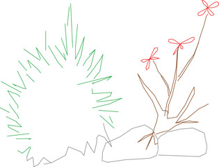 Landscape trees can block winds and add privacy