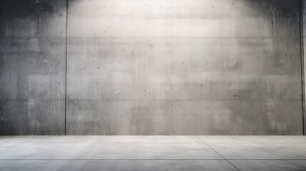 A large concrete wall with a white paint