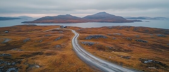 Winding Road, Autumn Isles
