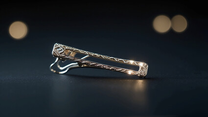 silver key with diamonds