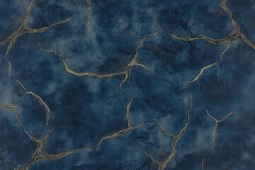 Dark blue, cracked stone pattern