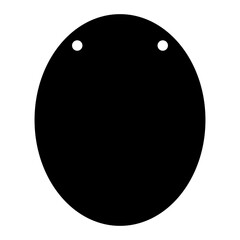 Banner bunting birthday party icon vector. bunting banner illustration sign or symbol.