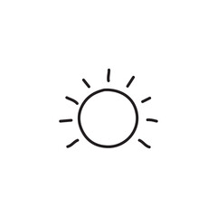 vector illustration of yoga elements in one line style