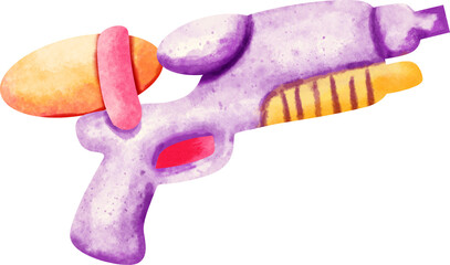 watercolor water gun