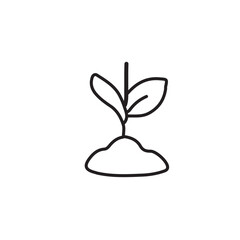 vector illustration of yoga elements in one line style