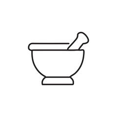 vector illustration of yoga elements in one line style