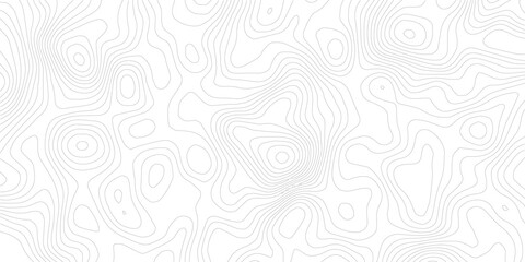 abstract topographic wave line black, white line map texture. geometric discovery mounted location counter grid map background.White wave paper curved reliefs abstract background. The topographic map.