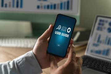 Business Service: User Manual Guide, Online Instruction Manual, Client Book on Computer, Strategy...