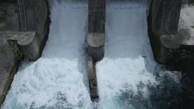 Drone footage of Stifone and the Morica spring in Umbria, Italy: turquoise waters, lush nature, stone ruins, and peaceful river views in a hidden, historic valley.