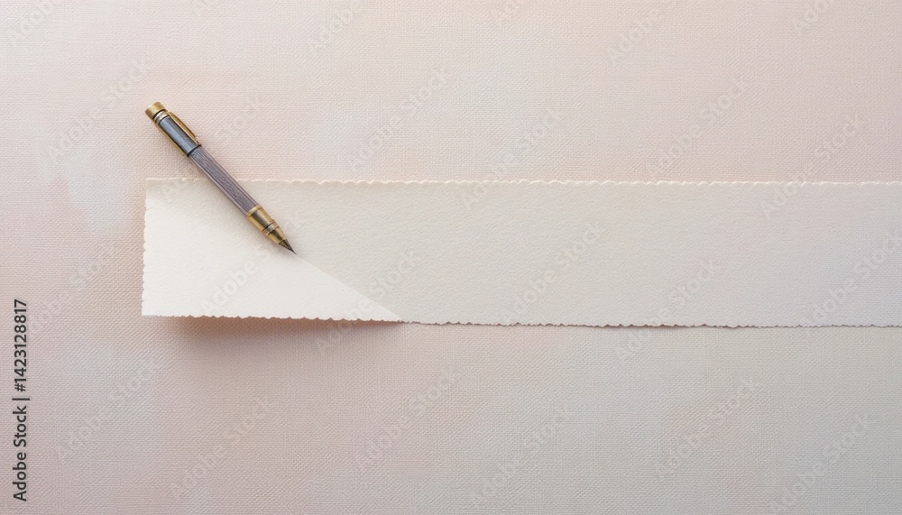 Poster creative writing process home office image of a blank canvas minimalist environment close-up view in