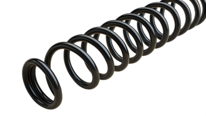 metal wire isolated on white background