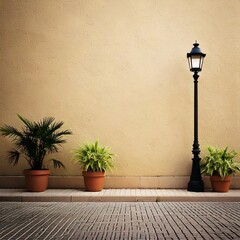 a simple street lamp