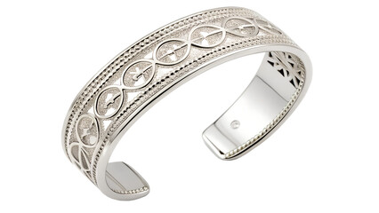 silver ring with diamonds