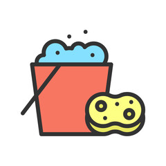 Cleaner icon vector image. Suitable for mobile apps, web apps and print media.
